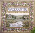 Pattern, English Garden Welcome by Teresa Wentzler