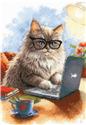 Kit, Writer of Meowmoirs by Riolis