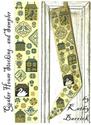 Pattern, Quaker House Stocking & Sampler by Kathy Barrick