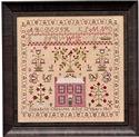 Pattern, Elizabeth Cheavins 1869 Sampler & Pinwheel by Fox and Rabbit Designs