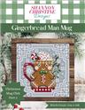 Pattern, Gingerbread Man Mug by Shannon Christine Designs