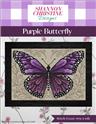 Pattern, Purple Butterfly by Shannon Christine Designs