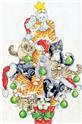 Kit, Christmas Cat Tree by Design Works