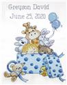 Stamped Kit, Boy's Toys Sampler by Design Works