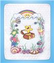Stamped Kit, A Star is Born Baby Quilt by Design Works
