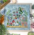 Pattern, Fantastical Greenhouse 4 by Tiny Modernist