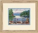 Stamped Kit, Lakeside Morning by Dimensions