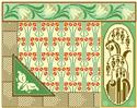 Pattern, March~Aesthetic Sampler by Gracewood Stitches
