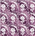 Pattern, May~It's Raining Violets by Gracewood Stitches