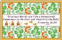 Pattern, Proverbial Sampler #1 by Gracewood Stitches