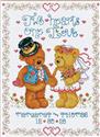 Kit, Two Hearts Wedding Sampler by Design Works