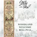 Pattern, Woodland Welcome Bell Pull by Stitchy Prose