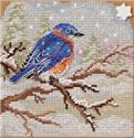 Kit, Snowy Bluebird by Mill Hill