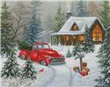 Pattern, Christmas Tree Cabin (Large) by Artecy Cross Stitch
