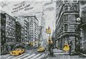 Pattern, Mini New York Abstract by Artecy Cross Stitch
