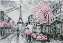 Pattern, Mini Paris Abstract by Artecy Cross Stitch