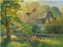 Pattern, Scouting for a Nesting Place by Artecy Cross Stitch