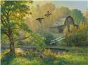 Pattern, Scouting for a Nesting Place (Large) by Artecy Cross Stitch