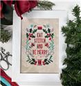 Pattern, Stitch And Be Merry by Tiny Modernist