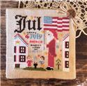 Pattern, July - Twelve Months of Christmas by Fairy Wool in the Woods