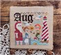 Pattern, August - Twelve Months of Christmas by Fairy Wool in the Woods