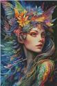Pattern, Rainbow Fairy (Large) by Artecy Cross Stitch