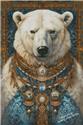 Pattern, Tribal Polar Bear (Large) by Artecy Cross Stitch