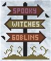 Pattern, Halloween Sign by Cute Embroidery by Kate
