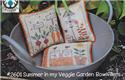 Pattern, Summer In My Veggie Garden Bowlfillers by Thistles