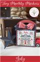 Pattern, July Tiny Monthly Marker by Anabella's Inc
