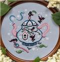 Pattern, The Songbird Teapot by Haunted Frames