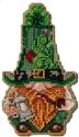 Kit, Leprechaun with Stein by Mill Hill