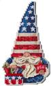 Kit, Patriotic Gnome by Mill Hill