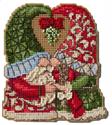 Kit, Gnomes Mistletoe Couple Gnomes by Mill Hill