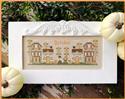 Pattern, October Mini Village by Country Cottage Needleworks