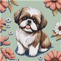 Pattern, Izzy - Shih Tzu by White Willow Stitching