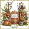 Pattern, Happy autumn by Les Petites Croix De Lucie