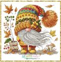 Pattern, Hello fall gnome by Les Petites Croix De Lucie