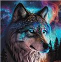 Pattern, Cosmic Wolf, by EmJay P by Paine Free Crafts