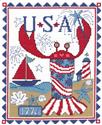 Pattern, Liberty Lobster by Imaginating