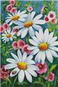 Pattern, Big Daisies by Artecy Cross Stitch