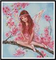 Pattern, Cherry Blossom Fairy (Large) by Artecy Cross Stitch