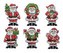 Kit, Jolly Santas Ornament by Design Works