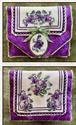 Pattern, Purple Pansy Needle Book by Keslyn's