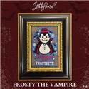 Cross Stitch Patterns, Frosty The Vampire by Stitchy Prose