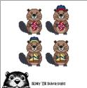 Pattern, Blinky the Beaver BUDDIES - Summer by Cross Stitch Wonders