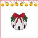 Pattern, Jingle Bell Ornament Series - Baseball by Cross Stitch Wonders