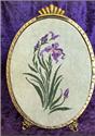 Pattern, Purple Iris by Keslyn's