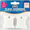 Supply, Plastic Floss Bobbins 28 package by DMC
