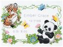 Stamped Kit, Baby Animals Birth Record by Dimensions